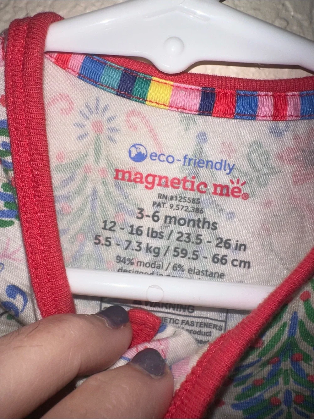 Magnetic Me Holiday Footie